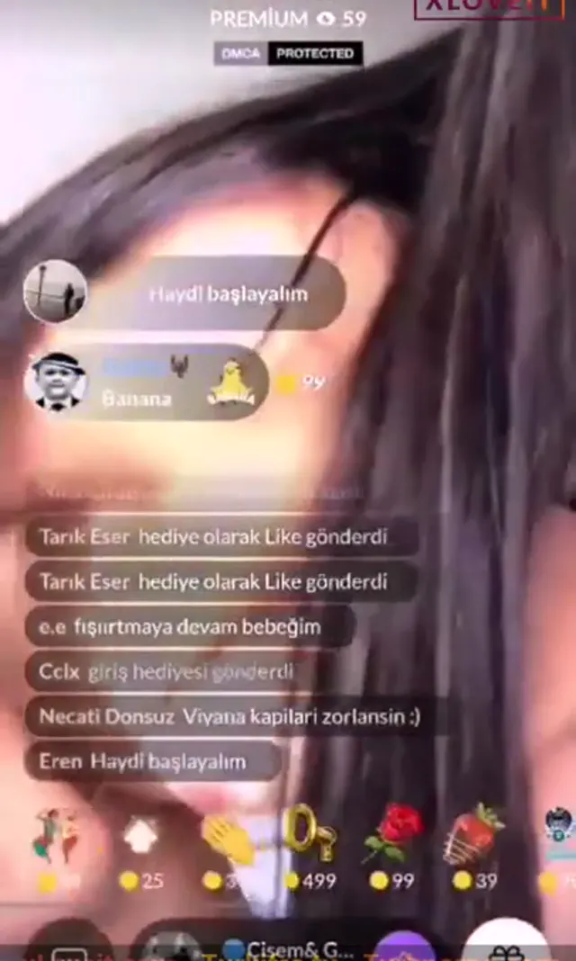 Çisemcik ifşa 30 dakka mastürbasyon yaptı yaptırdı — Tango Çisem — Canlı Yayınlar · sahne 2