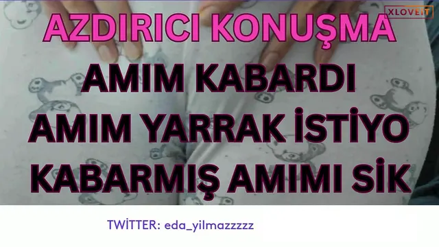Türk ifşa — Porno Hikayesi – Kabarmış amım yarrak istiyo — Eda Yılmaz