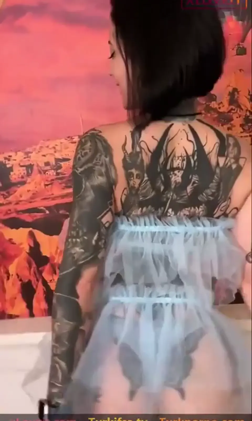 Yağmur Şimşek ifşa HD Sanat eseri gibi twerk — Yağmur Şimşek — Türk ifşa